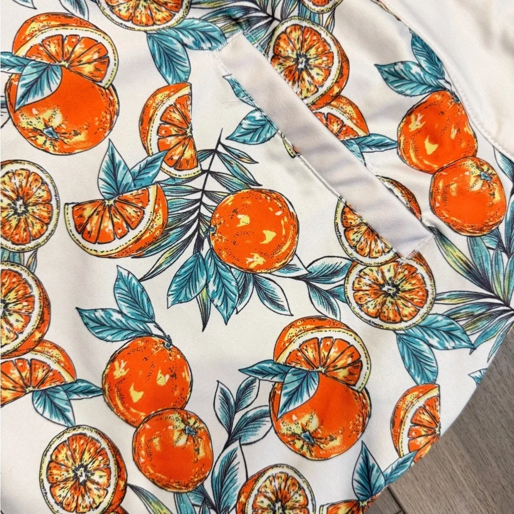 Coral‎ Bay Golf Skort Orange Citrus Sz L wicking PerformanceTennis Athletic Core